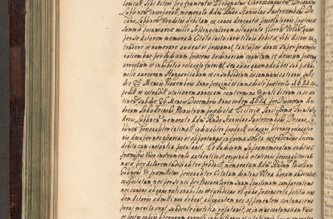 Zdjęcie nr 477 dla obiektu archiwalnego: Acta actorum episscopalium R. D. Joannis Małachowski, episcopi Cracoviensis a die 20 Augusti anni 1681 et 1682 acticatorum. Volumen I