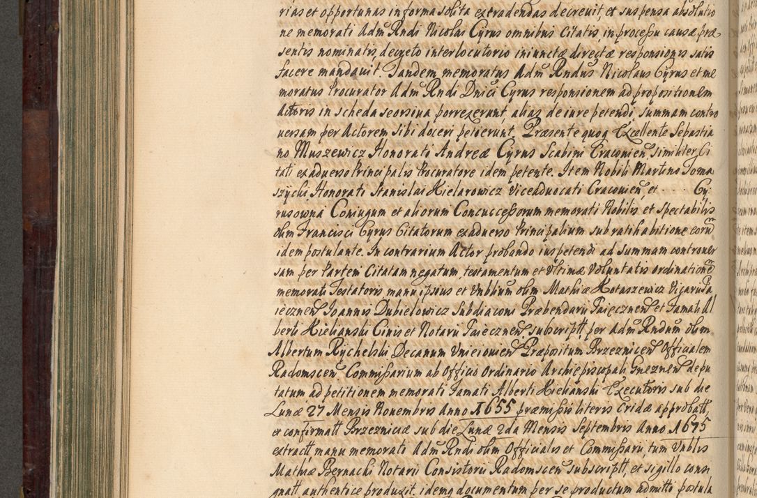 Zdjęcie nr 473 dla obiektu archiwalnego: Acta actorum episscopalium R. D. Joannis Małachowski, episcopi Cracoviensis a die 20 Augusti anni 1681 et 1682 acticatorum. Volumen I