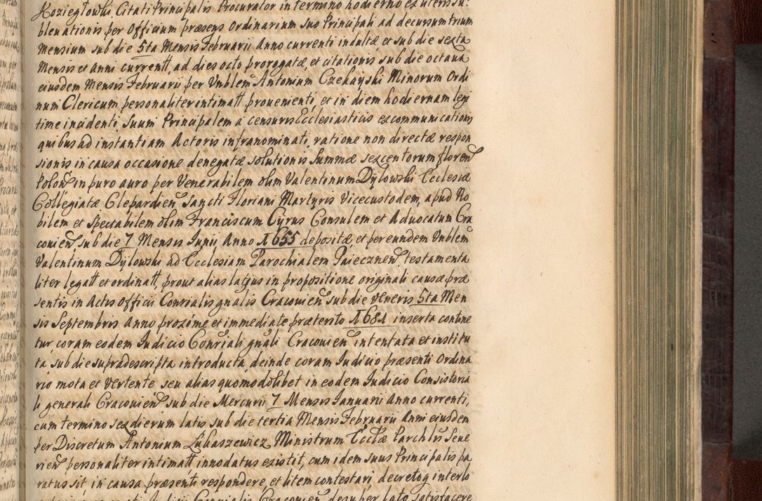 Zdjęcie nr 472 dla obiektu archiwalnego: Acta actorum episscopalium R. D. Joannis Małachowski, episcopi Cracoviensis a die 20 Augusti anni 1681 et 1682 acticatorum. Volumen I
