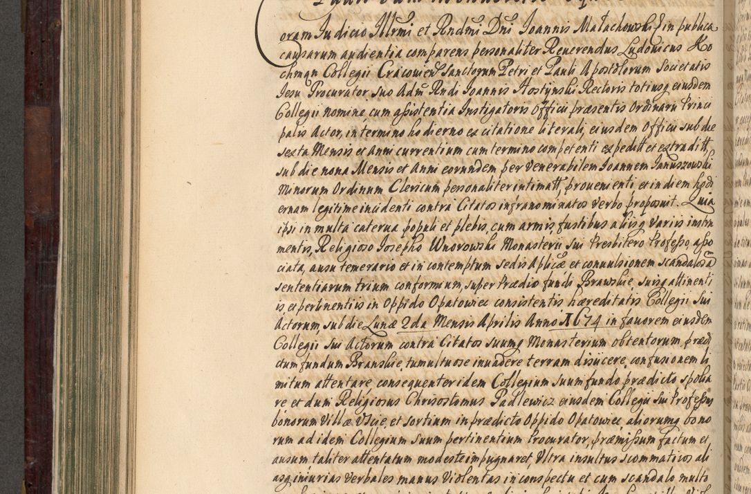 Zdjęcie nr 469 dla obiektu archiwalnego: Acta actorum episscopalium R. D. Joannis Małachowski, episcopi Cracoviensis a die 20 Augusti anni 1681 et 1682 acticatorum. Volumen I