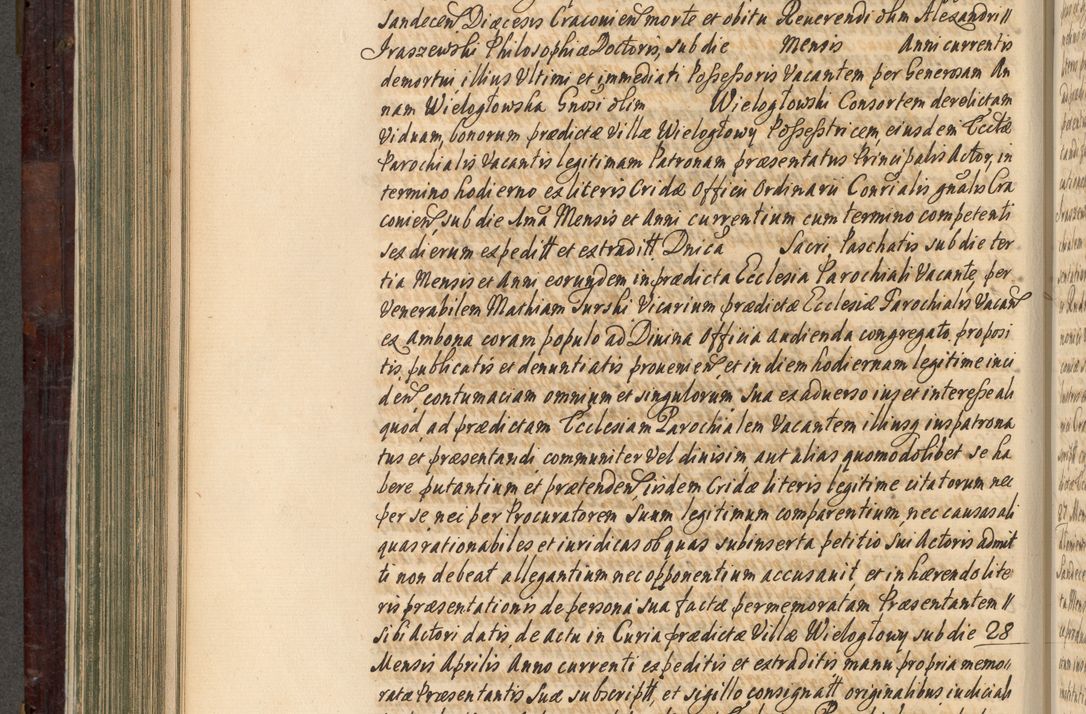 Zdjęcie nr 461 dla obiektu archiwalnego: Acta actorum episscopalium R. D. Joannis Małachowski, episcopi Cracoviensis a die 20 Augusti anni 1681 et 1682 acticatorum. Volumen I