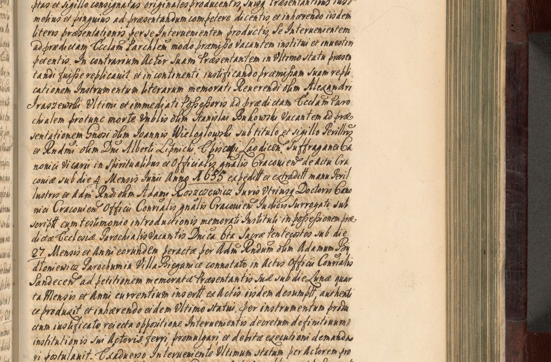 Zdjęcie nr 462 dla obiektu archiwalnego: Acta actorum episscopalium R. D. Joannis Małachowski, episcopi Cracoviensis a die 20 Augusti anni 1681 et 1682 acticatorum. Volumen I