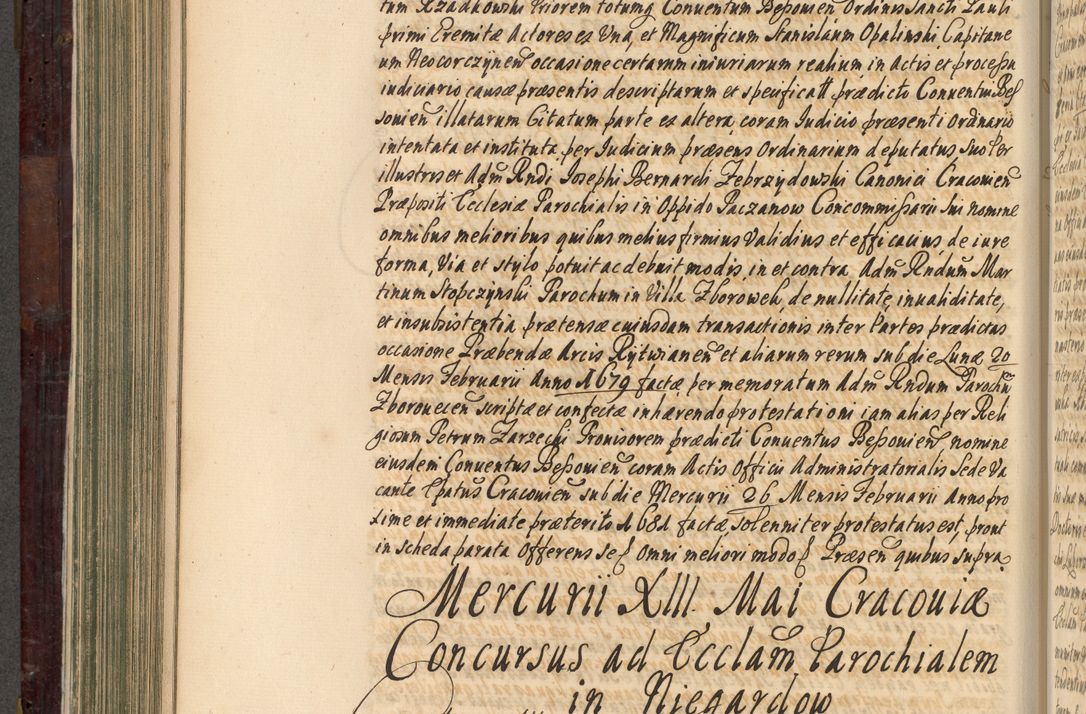 Zdjęcie nr 457 dla obiektu archiwalnego: Acta actorum episscopalium R. D. Joannis Małachowski, episcopi Cracoviensis a die 20 Augusti anni 1681 et 1682 acticatorum. Volumen I
