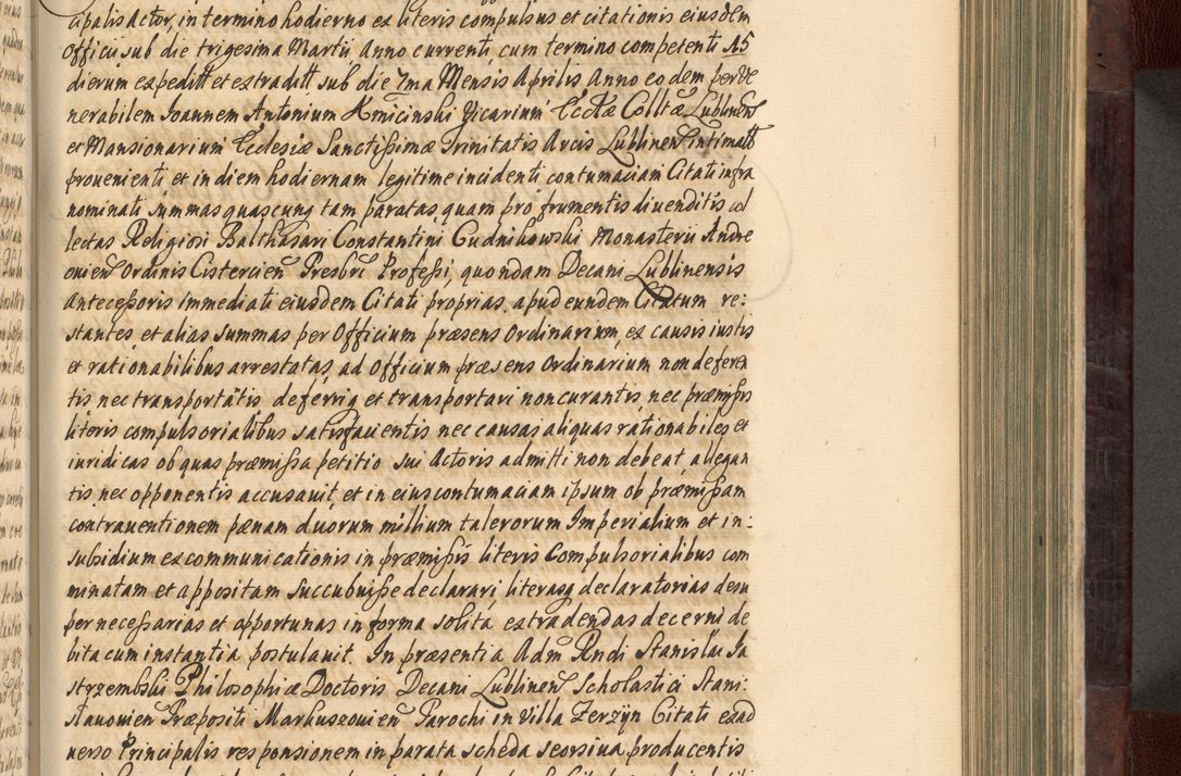 Zdjęcie nr 454 dla obiektu archiwalnego: Acta actorum episscopalium R. D. Joannis Małachowski, episcopi Cracoviensis a die 20 Augusti anni 1681 et 1682 acticatorum. Volumen I