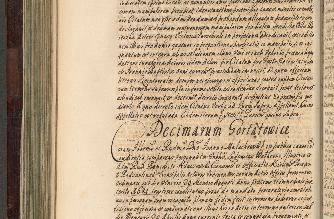 Zdjęcie nr 449 dla obiektu archiwalnego: Acta actorum episscopalium R. D. Joannis Małachowski, episcopi Cracoviensis a die 20 Augusti anni 1681 et 1682 acticatorum. Volumen I