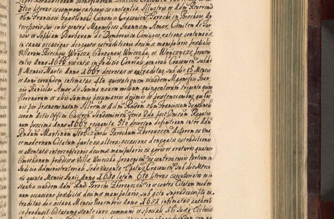 Zdjęcie nr 448 dla obiektu archiwalnego: Acta actorum episscopalium R. D. Joannis Małachowski, episcopi Cracoviensis a die 20 Augusti anni 1681 et 1682 acticatorum. Volumen I