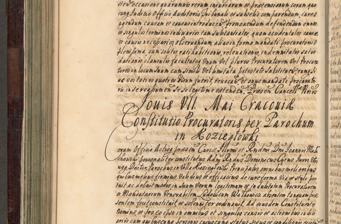 Zdjęcie nr 435 dla obiektu archiwalnego: Acta actorum episscopalium R. D. Joannis Małachowski, episcopi Cracoviensis a die 20 Augusti anni 1681 et 1682 acticatorum. Volumen I