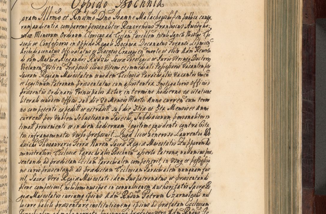 Zdjęcie nr 436 dla obiektu archiwalnego: Acta actorum episscopalium R. D. Joannis Małachowski, episcopi Cracoviensis a die 20 Augusti anni 1681 et 1682 acticatorum. Volumen I