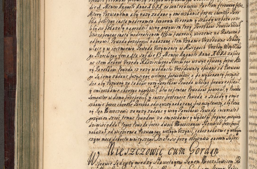 Zdjęcie nr 431 dla obiektu archiwalnego: Acta actorum episscopalium R. D. Joannis Małachowski, episcopi Cracoviensis a die 20 Augusti anni 1681 et 1682 acticatorum. Volumen I