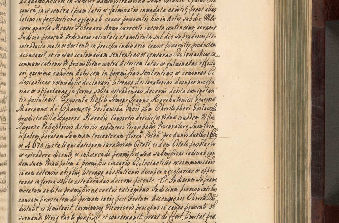 Zdjęcie nr 426 dla obiektu archiwalnego: Acta actorum episscopalium R. D. Joannis Małachowski, episcopi Cracoviensis a die 20 Augusti anni 1681 et 1682 acticatorum. Volumen I