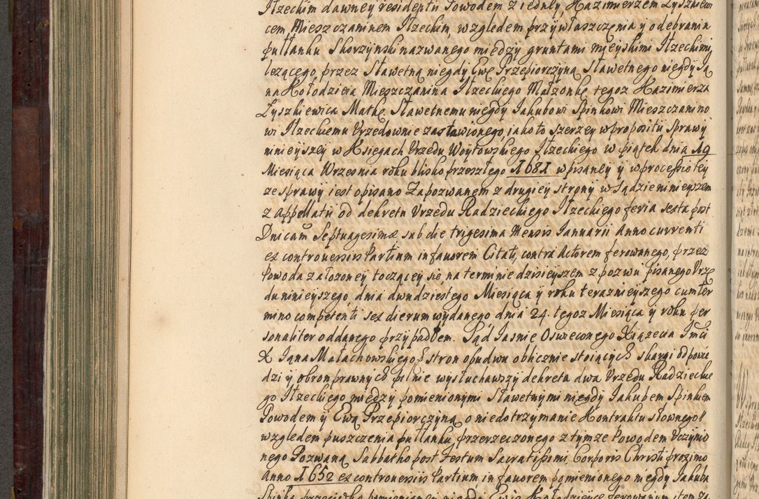 Zdjęcie nr 429 dla obiektu archiwalnego: Acta actorum episscopalium R. D. Joannis Małachowski, episcopi Cracoviensis a die 20 Augusti anni 1681 et 1682 acticatorum. Volumen I