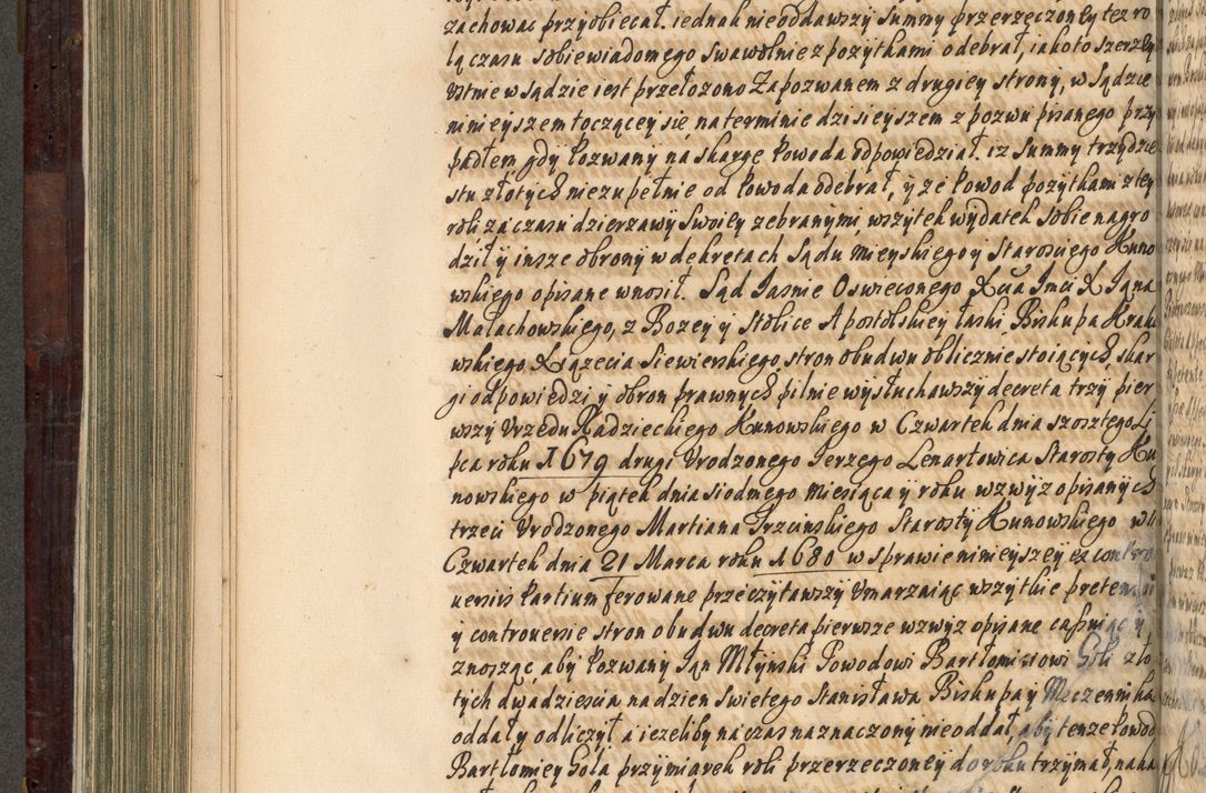 Zdjęcie nr 411 dla obiektu archiwalnego: Acta actorum episscopalium R. D. Joannis Małachowski, episcopi Cracoviensis a die 20 Augusti anni 1681 et 1682 acticatorum. Volumen I