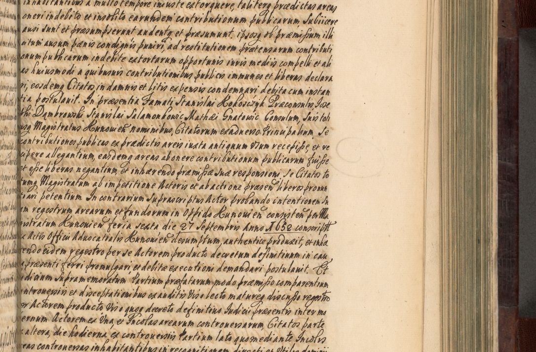 Zdjęcie nr 406 dla obiektu archiwalnego: Acta actorum episscopalium R. D. Joannis Małachowski, episcopi Cracoviensis a die 20 Augusti anni 1681 et 1682 acticatorum. Volumen I