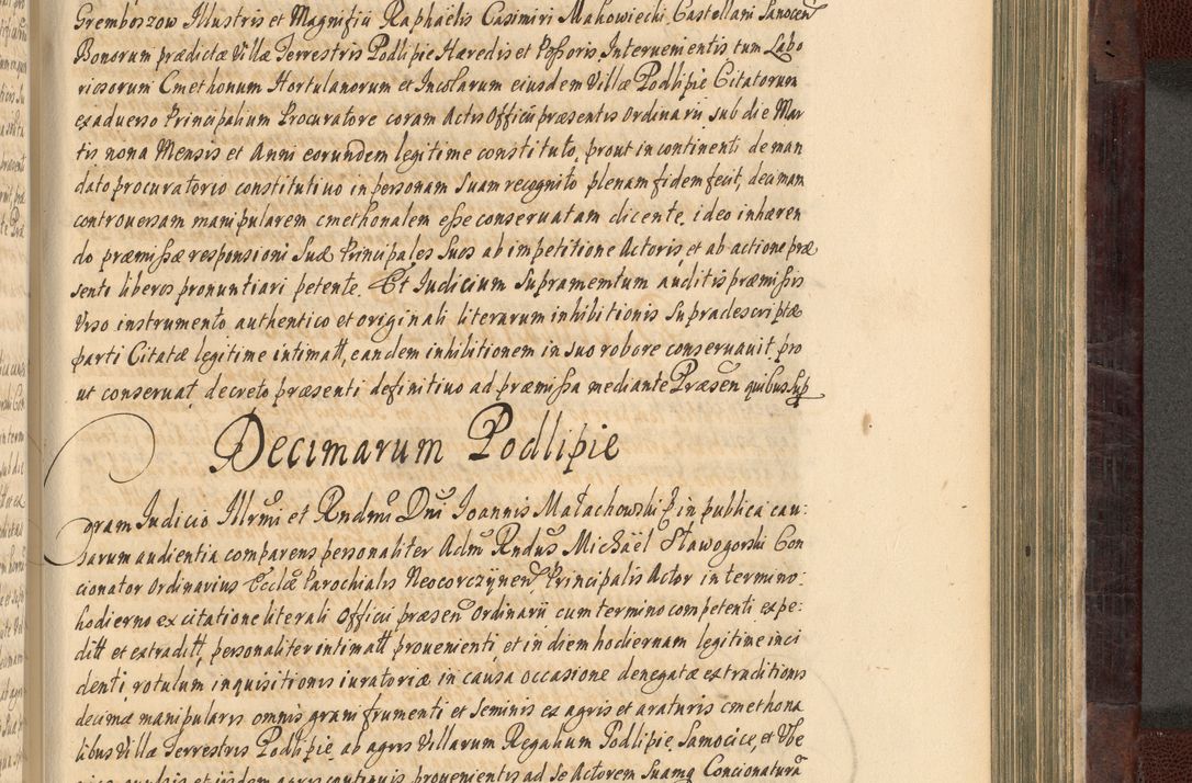 Zdjęcie nr 798 dla obiektu archiwalnego: Acta actorum episscopalium R. D. Joannis Małachowski, episcopi Cracoviensis a die 20 Augusti anni 1681 et 1682 acticatorum. Volumen I