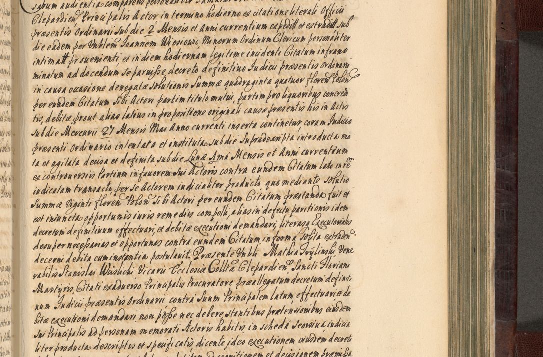 Zdjęcie nr 604 dla obiektu archiwalnego: Acta actorum episscopalium R. D. Joannis Małachowski, episcopi Cracoviensis a die 20 Augusti anni 1681 et 1682 acticatorum. Volumen I