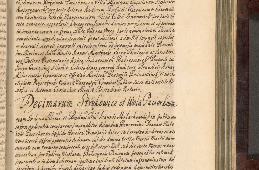 Zdjęcie nr 794 dla obiektu archiwalnego: Acta actorum episscopalium R. D. Joannis Małachowski, episcopi Cracoviensis a die 20 Augusti anni 1681 et 1682 acticatorum. Volumen I
