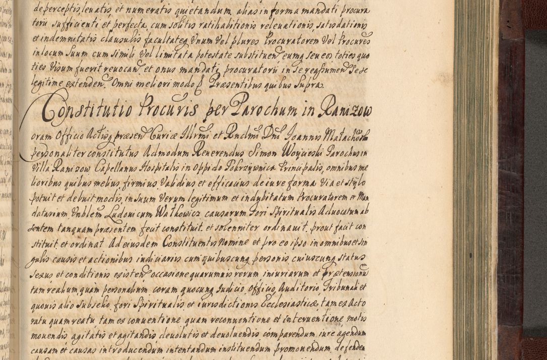 Zdjęcie nr 792 dla obiektu archiwalnego: Acta actorum episscopalium R. D. Joannis Małachowski, episcopi Cracoviensis a die 20 Augusti anni 1681 et 1682 acticatorum. Volumen I