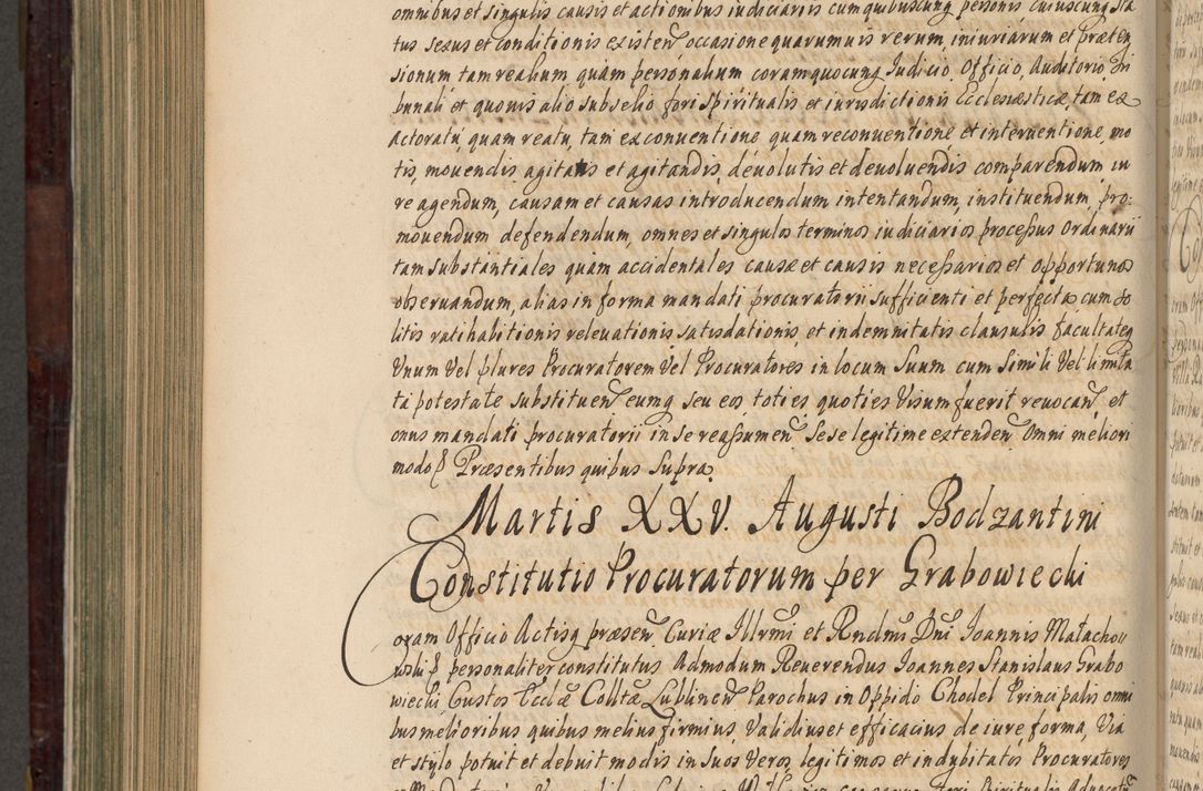 Zdjęcie nr 791 dla obiektu archiwalnego: Acta actorum episscopalium R. D. Joannis Małachowski, episcopi Cracoviensis a die 20 Augusti anni 1681 et 1682 acticatorum. Volumen I