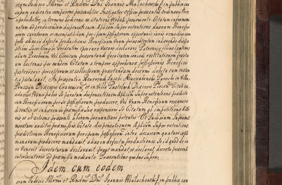 Zdjęcie nr 788 dla obiektu archiwalnego: Acta actorum episscopalium R. D. Joannis Małachowski, episcopi Cracoviensis a die 20 Augusti anni 1681 et 1682 acticatorum. Volumen I