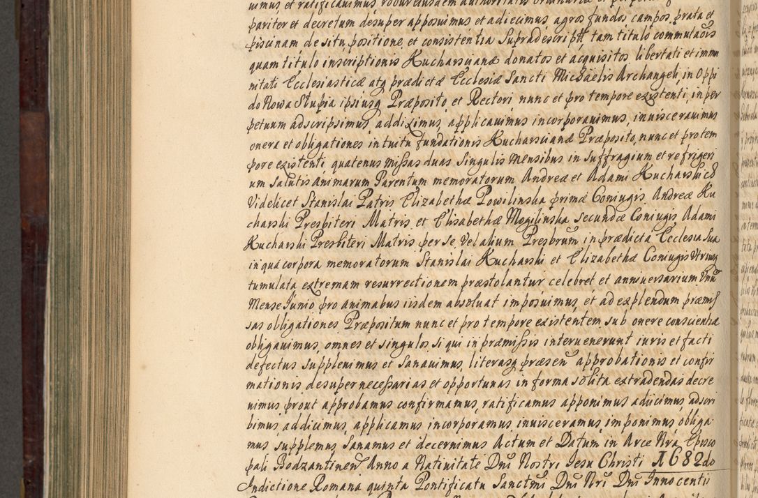 Zdjęcie nr 785 dla obiektu archiwalnego: Acta actorum episscopalium R. D. Joannis Małachowski, episcopi Cracoviensis a die 20 Augusti anni 1681 et 1682 acticatorum. Volumen I
