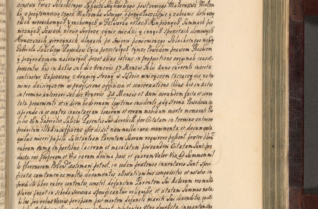 Zdjęcie nr 786 dla obiektu archiwalnego: Acta actorum episscopalium R. D. Joannis Małachowski, episcopi Cracoviensis a die 20 Augusti anni 1681 et 1682 acticatorum. Volumen I