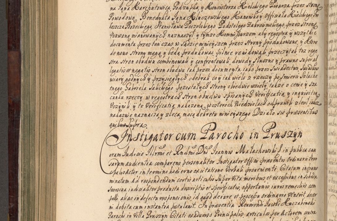 Zdjęcie nr 787 dla obiektu archiwalnego: Acta actorum episscopalium R. D. Joannis Małachowski, episcopi Cracoviensis a die 20 Augusti anni 1681 et 1682 acticatorum. Volumen I