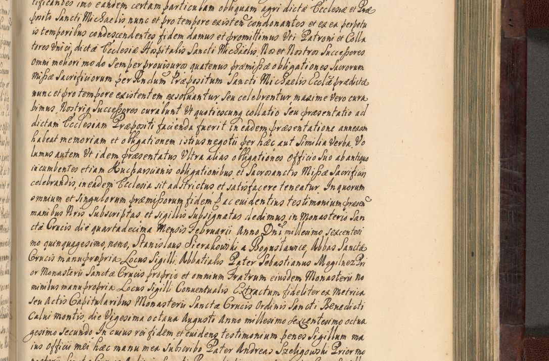 Zdjęcie nr 782 dla obiektu archiwalnego: Acta actorum episscopalium R. D. Joannis Małachowski, episcopi Cracoviensis a die 20 Augusti anni 1681 et 1682 acticatorum. Volumen I