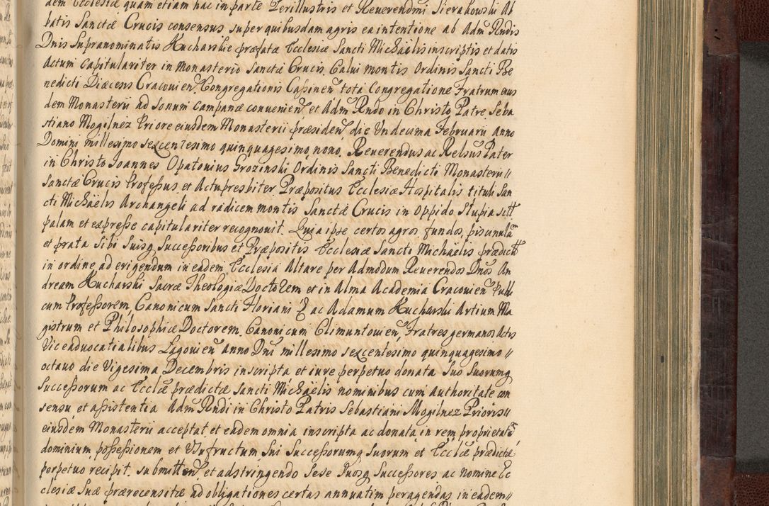 Zdjęcie nr 780 dla obiektu archiwalnego: Acta actorum episscopalium R. D. Joannis Małachowski, episcopi Cracoviensis a die 20 Augusti anni 1681 et 1682 acticatorum. Volumen I
