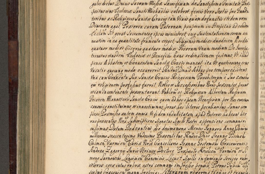 Zdjęcie nr 775 dla obiektu archiwalnego: Acta actorum episscopalium R. D. Joannis Małachowski, episcopi Cracoviensis a die 20 Augusti anni 1681 et 1682 acticatorum. Volumen I