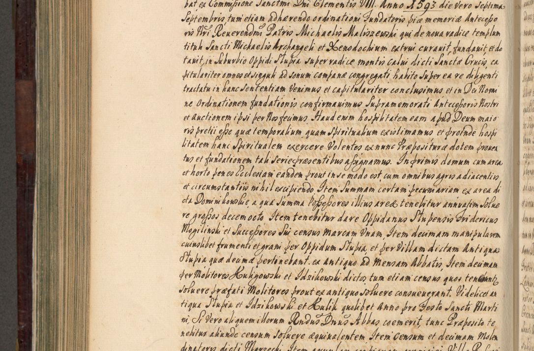 Zdjęcie nr 773 dla obiektu archiwalnego: Acta actorum episscopalium R. D. Joannis Małachowski, episcopi Cracoviensis a die 20 Augusti anni 1681 et 1682 acticatorum. Volumen I