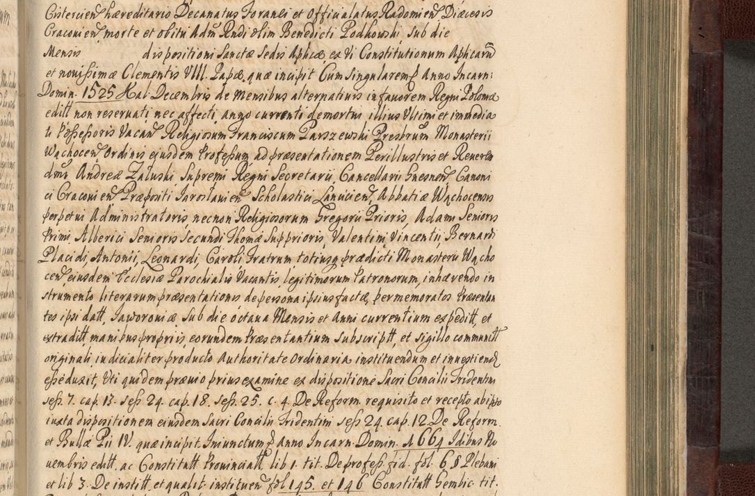 Zdjęcie nr 762 dla obiektu archiwalnego: Acta actorum episscopalium R. D. Joannis Małachowski, episcopi Cracoviensis a die 20 Augusti anni 1681 et 1682 acticatorum. Volumen I