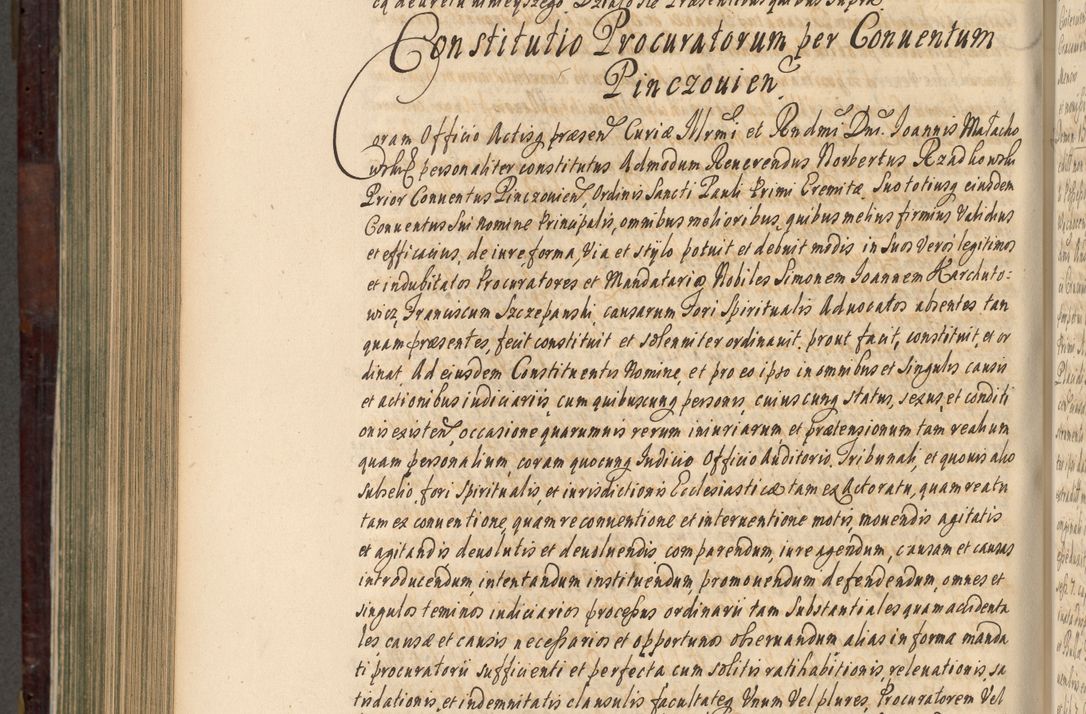 Zdjęcie nr 761 dla obiektu archiwalnego: Acta actorum episscopalium R. D. Joannis Małachowski, episcopi Cracoviensis a die 20 Augusti anni 1681 et 1682 acticatorum. Volumen I