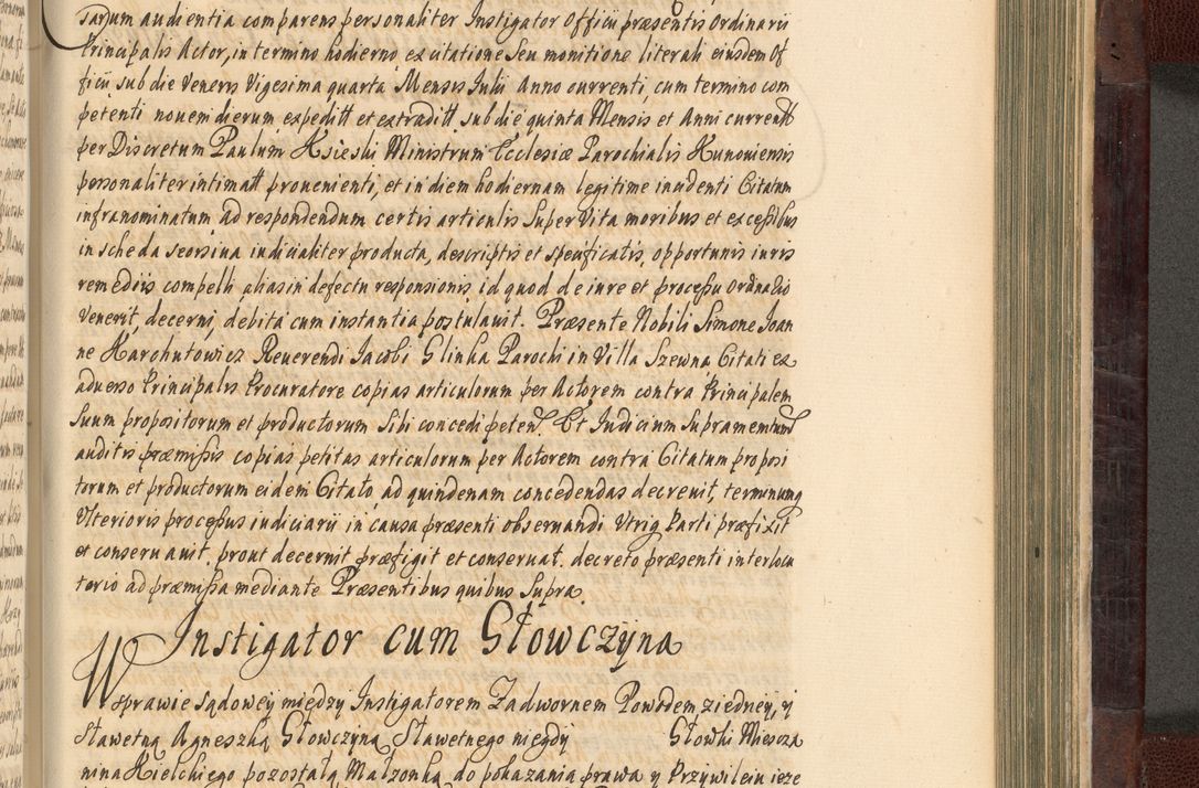 Zdjęcie nr 760 dla obiektu archiwalnego: Acta actorum episscopalium R. D. Joannis Małachowski, episcopi Cracoviensis a die 20 Augusti anni 1681 et 1682 acticatorum. Volumen I