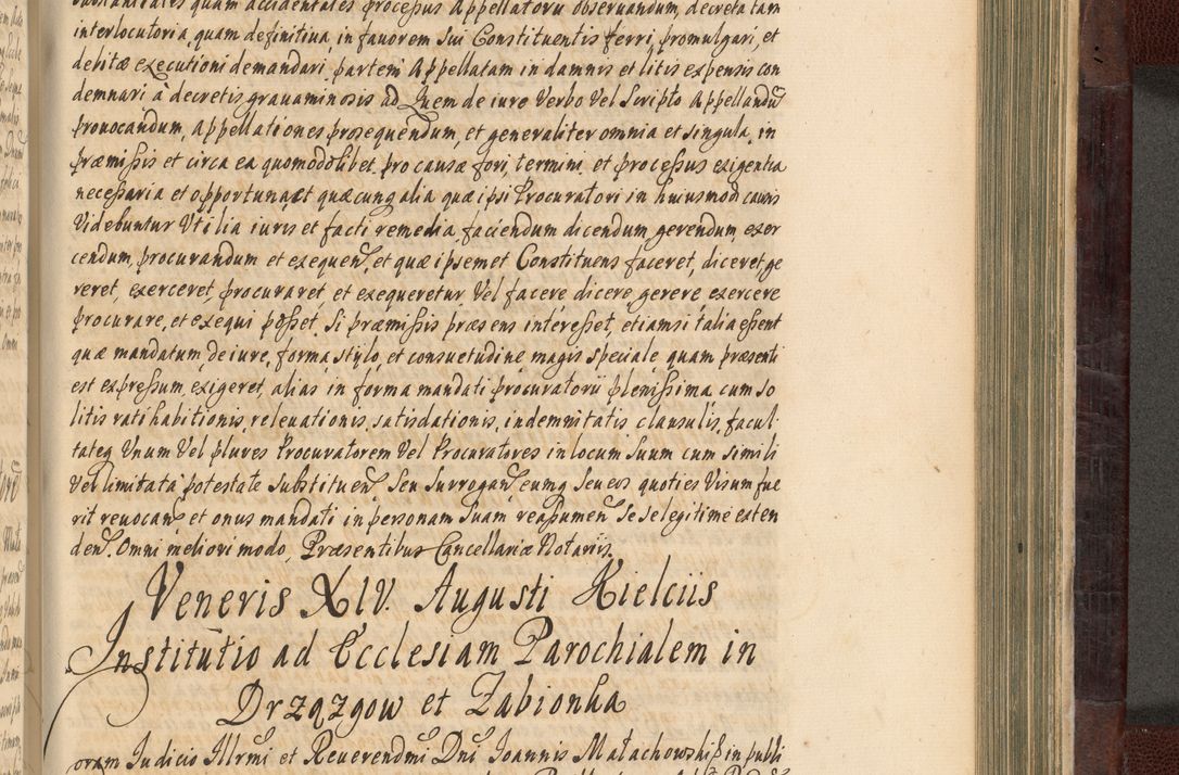 Zdjęcie nr 756 dla obiektu archiwalnego: Acta actorum episscopalium R. D. Joannis Małachowski, episcopi Cracoviensis a die 20 Augusti anni 1681 et 1682 acticatorum. Volumen I