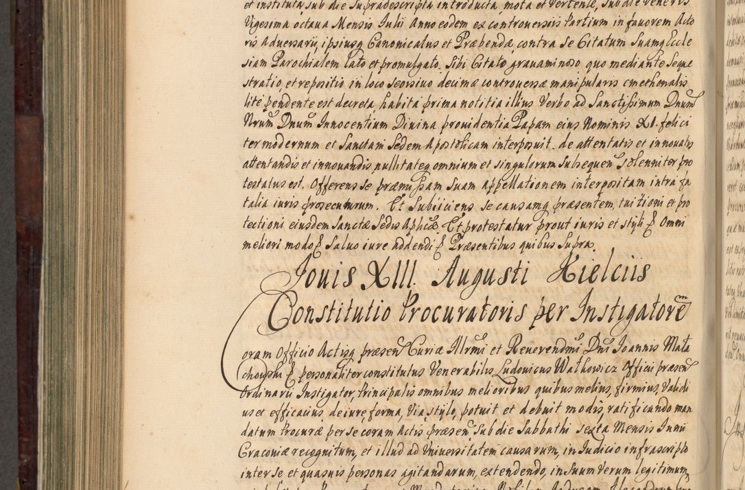 Zdjęcie nr 755 dla obiektu archiwalnego: Acta actorum episscopalium R. D. Joannis Małachowski, episcopi Cracoviensis a die 20 Augusti anni 1681 et 1682 acticatorum. Volumen I