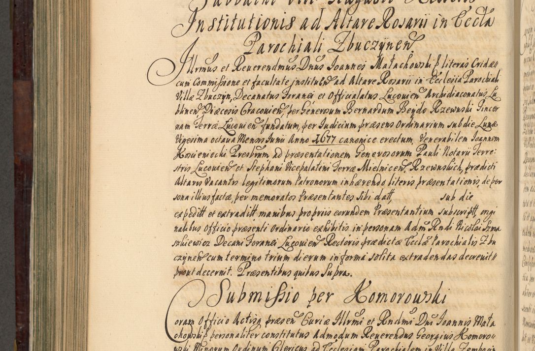 Zdjęcie nr 749 dla obiektu archiwalnego: Acta actorum episscopalium R. D. Joannis Małachowski, episcopi Cracoviensis a die 20 Augusti anni 1681 et 1682 acticatorum. Volumen I