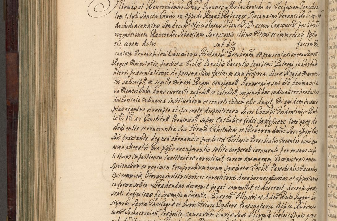 Zdjęcie nr 745 dla obiektu archiwalnego: Acta actorum episscopalium R. D. Joannis Małachowski, episcopi Cracoviensis a die 20 Augusti anni 1681 et 1682 acticatorum. Volumen I