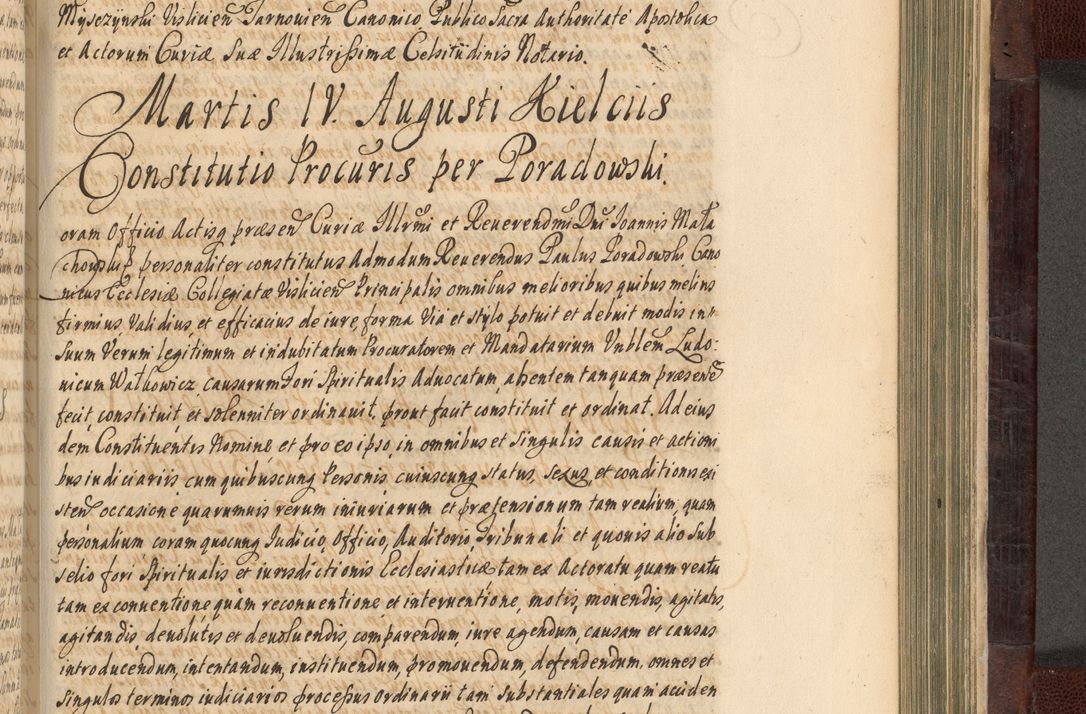 Zdjęcie nr 744 dla obiektu archiwalnego: Acta actorum episscopalium R. D. Joannis Małachowski, episcopi Cracoviensis a die 20 Augusti anni 1681 et 1682 acticatorum. Volumen I