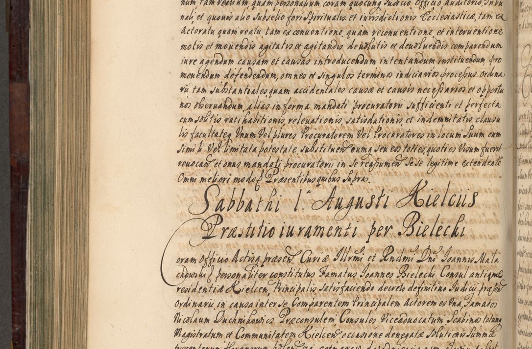 Zdjęcie nr 743 dla obiektu archiwalnego: Acta actorum episscopalium R. D. Joannis Małachowski, episcopi Cracoviensis a die 20 Augusti anni 1681 et 1682 acticatorum. Volumen I