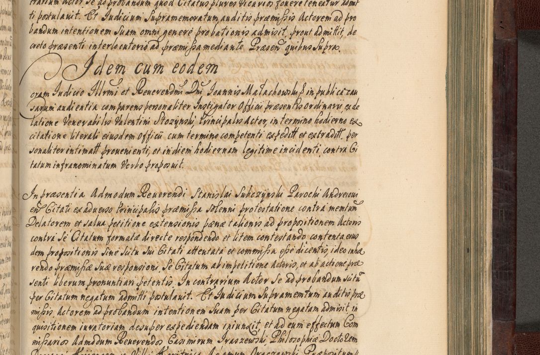 Zdjęcie nr 740 dla obiektu archiwalnego: Acta actorum episscopalium R. D. Joannis Małachowski, episcopi Cracoviensis a die 20 Augusti anni 1681 et 1682 acticatorum. Volumen I