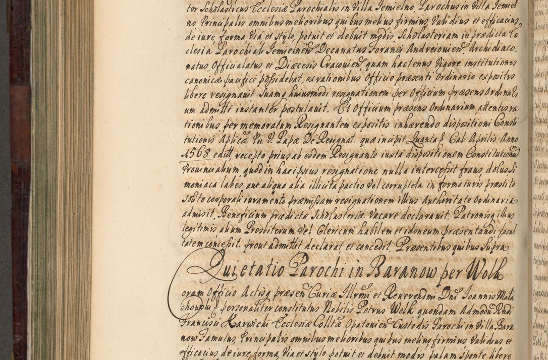 Zdjęcie nr 741 dla obiektu archiwalnego: Acta actorum episscopalium R. D. Joannis Małachowski, episcopi Cracoviensis a die 20 Augusti anni 1681 et 1682 acticatorum. Volumen I