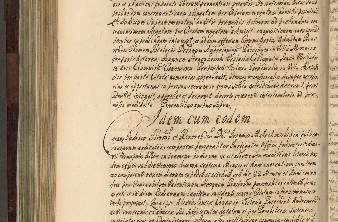 Zdjęcie nr 739 dla obiektu archiwalnego: Acta actorum episscopalium R. D. Joannis Małachowski, episcopi Cracoviensis a die 20 Augusti anni 1681 et 1682 acticatorum. Volumen I