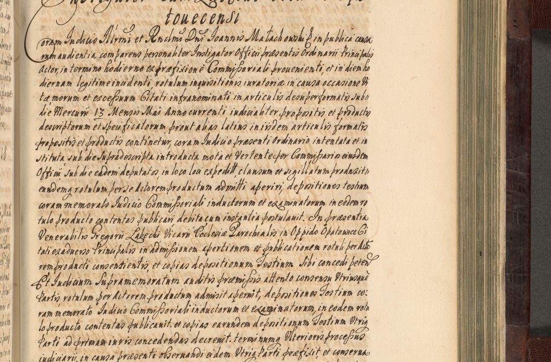 Zdjęcie nr 730 dla obiektu archiwalnego: Acta actorum episscopalium R. D. Joannis Małachowski, episcopi Cracoviensis a die 20 Augusti anni 1681 et 1682 acticatorum. Volumen I