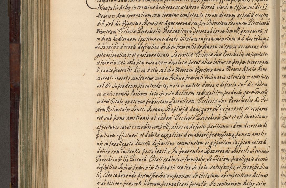 Zdjęcie nr 725 dla obiektu archiwalnego: Acta actorum episscopalium R. D. Joannis Małachowski, episcopi Cracoviensis a die 20 Augusti anni 1681 et 1682 acticatorum. Volumen I