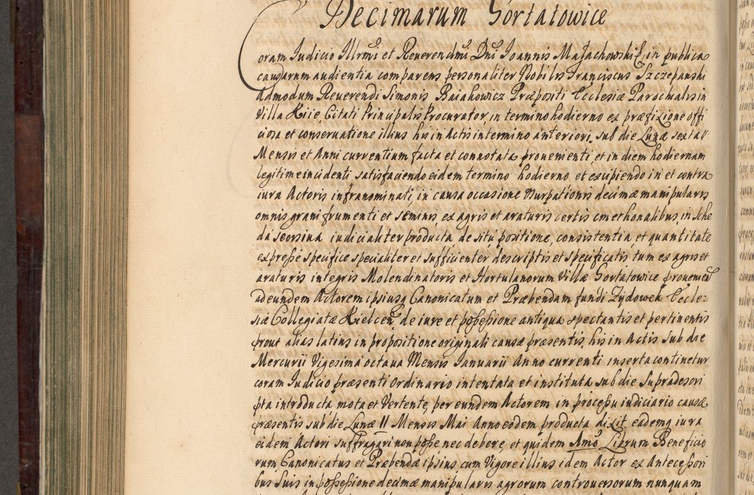 Zdjęcie nr 721 dla obiektu archiwalnego: Acta actorum episscopalium R. D. Joannis Małachowski, episcopi Cracoviensis a die 20 Augusti anni 1681 et 1682 acticatorum. Volumen I