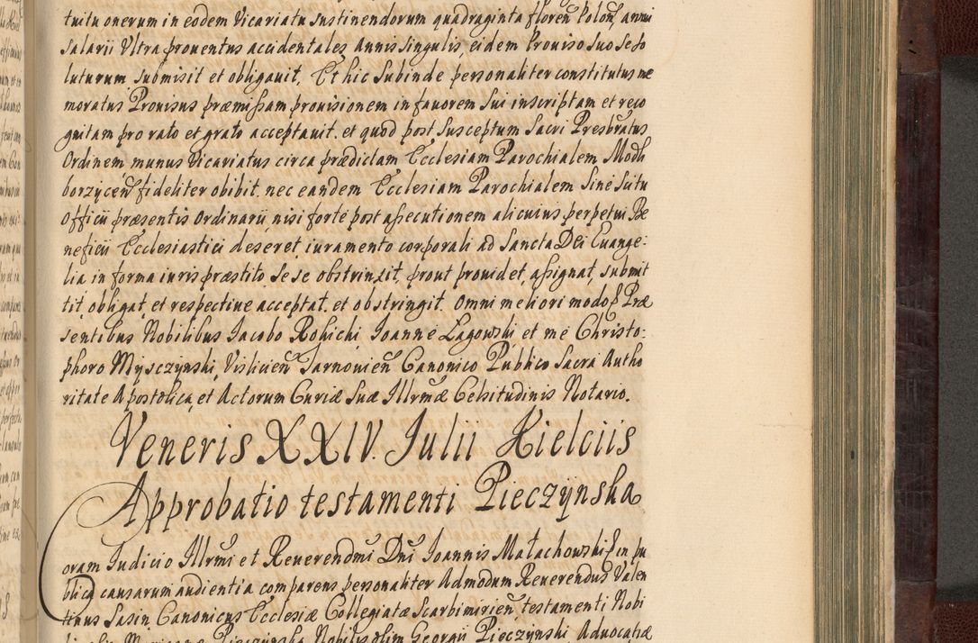 Zdjęcie nr 714 dla obiektu archiwalnego: Acta actorum episscopalium R. D. Joannis Małachowski, episcopi Cracoviensis a die 20 Augusti anni 1681 et 1682 acticatorum. Volumen I