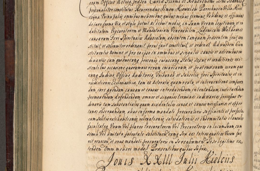 Zdjęcie nr 713 dla obiektu archiwalnego: Acta actorum episscopalium R. D. Joannis Małachowski, episcopi Cracoviensis a die 20 Augusti anni 1681 et 1682 acticatorum. Volumen I