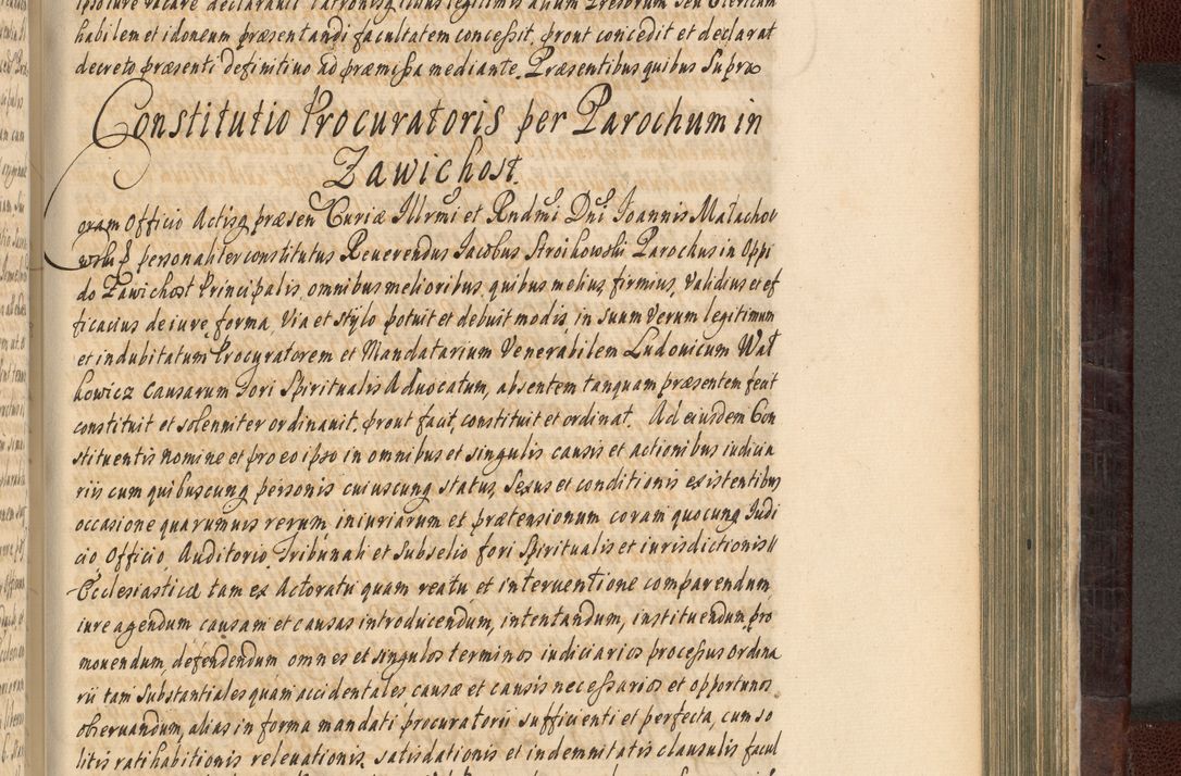 Zdjęcie nr 712 dla obiektu archiwalnego: Acta actorum episscopalium R. D. Joannis Małachowski, episcopi Cracoviensis a die 20 Augusti anni 1681 et 1682 acticatorum. Volumen I