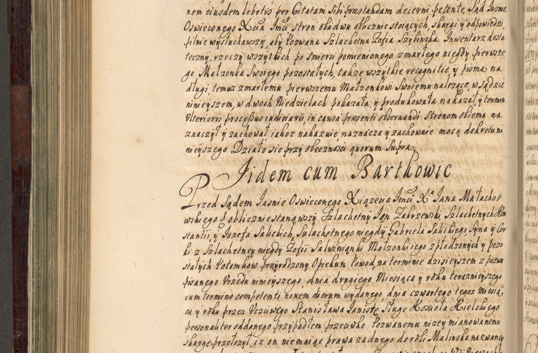 Zdjęcie nr 709 dla obiektu archiwalnego: Acta actorum episscopalium R. D. Joannis Małachowski, episcopi Cracoviensis a die 20 Augusti anni 1681 et 1682 acticatorum. Volumen I
