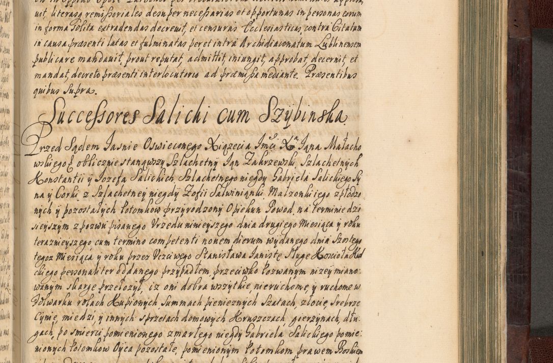 Zdjęcie nr 708 dla obiektu archiwalnego: Acta actorum episscopalium R. D. Joannis Małachowski, episcopi Cracoviensis a die 20 Augusti anni 1681 et 1682 acticatorum. Volumen I